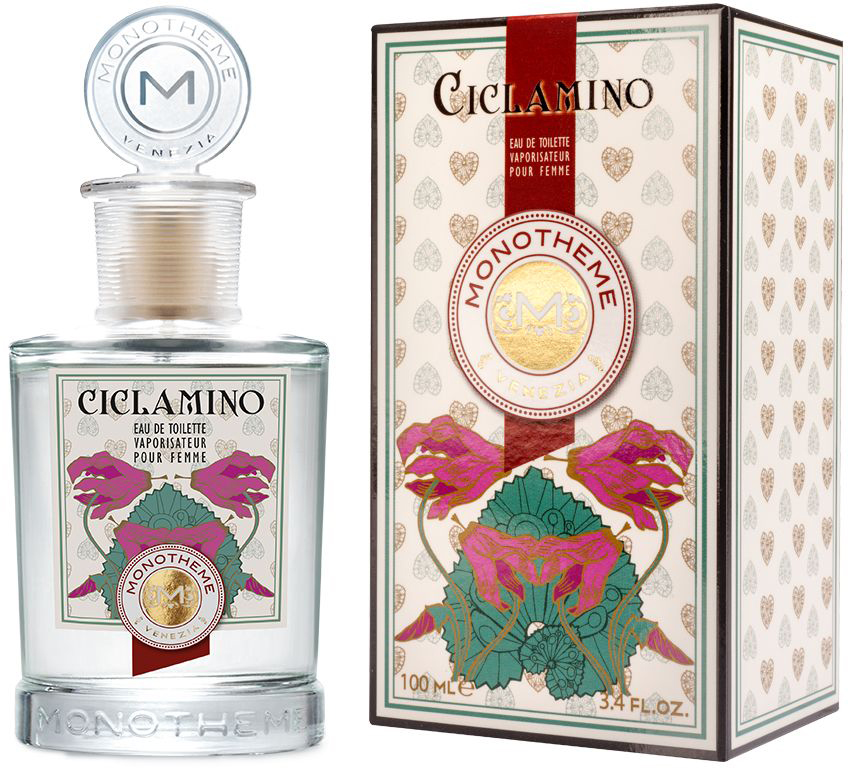 Monotheme Туалетная вода женская Monotheme Classic Ciclamino, 100 мл191122 Monotheme Туалетная вода женская Monotheme Classic Ciclamino, 100 мл191122Темная лошадка в мире цветов, малыш цикламен, обладает ярким и неповторимым ароматом, который способен всколыхнуть целый ураган чувств и эмоций, что придаст вашему образу незабываемый ореол чувственности и очарования.