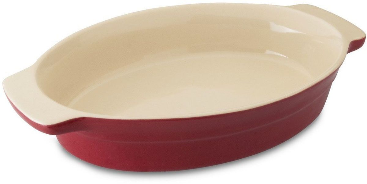 Блюдо для запекания BergHOFF Geminis, овальное, 29 х 18,5 х 5,5 см1695006 Блюдо для запекания BergHOFF Geminis, овальное, 29 х 18,5 х 5,5 см1695006Блюдо для выпечки BergHOFF Geminis овальной формы изготовлено из жаропрочной глазурованной керамики, что обеспечивает оптимальное распределение тепла. Подходит для запекания различных блюд. Может быть использовано для подачи запеченных и охлажденных блюд на стол. Подходит для использования в СВЧ и духовом шкафу. Можно мыть в посудомоечной машине.