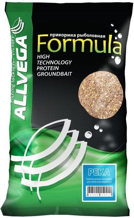 Прикормка Allvega Formula River, река, 900 г0058327 Прикормка Allvega Formula River, река, 900 г0058327Formula - новая серия недорогих и качественных прикормок. Имеет сбалансированный состав, умеренную ароматизацию, при этом использованы самые популярные у рыболовов ароматы. Идеально подходит для использования на любительской рыбалке, где не имеет смысла переплачивать за дорогие добавки и ингредиенты.Светло-коричневая прикормка среднего помола. Содержит связующие компоненты, увеличивающие время распада шара.