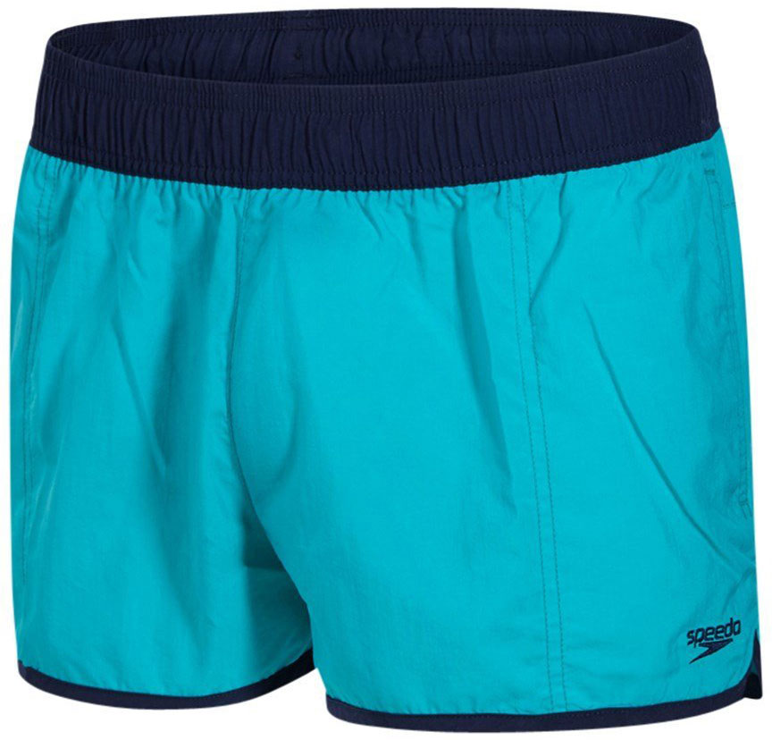 Шорты для плавания женские Speedo Female Colour Mix 10 Watershort, цвет: зеленый. 8-10383B592-B592. Размер S (42/44)8-10383B592-B592 Шорты для плавания женские Speedo Female Colour Mix 10 Watershort, цвет: зеленый. 8-10383B592-B592. Размер S (42/44)8-10383B592-B592Женские пляжные шорты Speedo Female Colour Mix 10 Watershort изготовлены из быстросохнущего материала. Легкая и прочная ткань со специальной обработкой Quick dry позволяет шортам быстро высыхать после намокания, не сковывает свободу движений. Материал с бархатистым эффектом имеет приятные тактильные свойства.Эластичный пояс со скрытым затягивающимся шнурком позволяет отрегулировать посадку точно по фигуре. По бокам расположены два прорезных кармана, подкладка которых выполнена из сетки, сзади - один накладной карман с клапаном на липучке. На карманах предусмотрена система слива воды. Изделие оформлено принтовой надписью, содержащей название бренда. Такие шорты - идеальный выбор для отдыха, купания и активных игр на пляже. В них вы всегда будете чувствовать себя уверенно и комфортно!