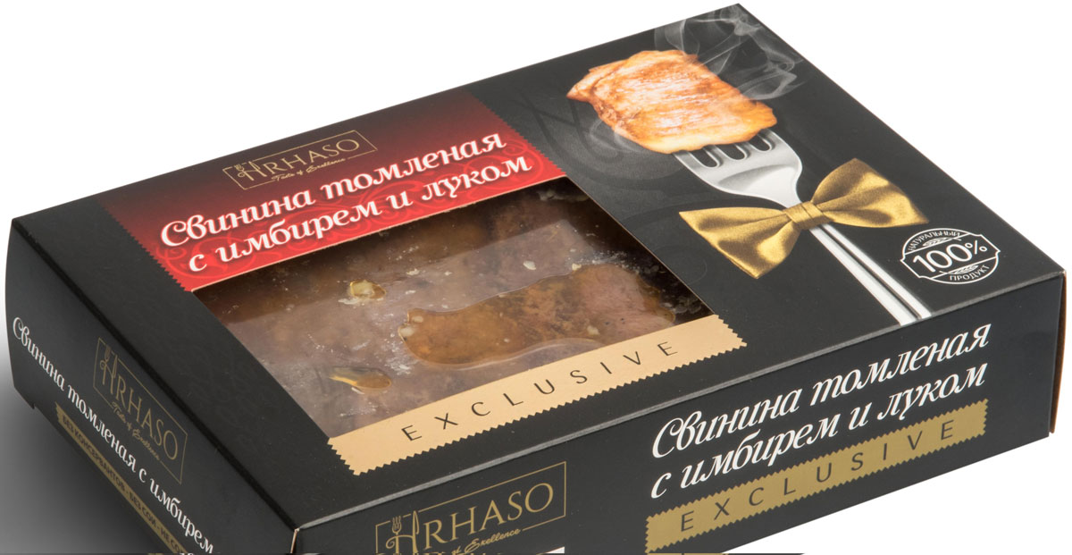 Рускон Hrhaso свинина томленая с имбирем и луком, 400 г6138 Рускон Hrhaso свинина томленая с имбирем и луком, 400 г6138Уникальный экопродукт, причисленный к деликатесному виду мяса - красной дичи. В нем идеально сбалансировано содержание макро- и микроэлементов, витаминов и минеральных веществ.