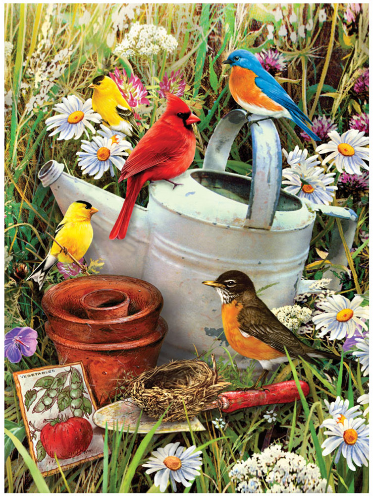 Royal & Langnickel Картина по номерам Птицы в саду