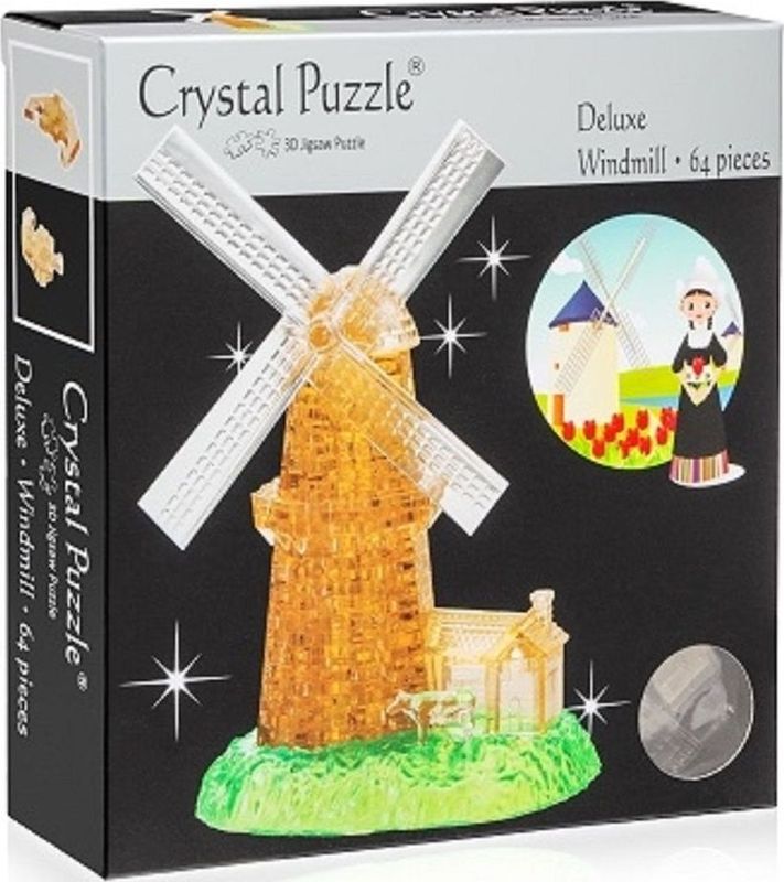 Crystal Puzzle 3D головоломка Мельница