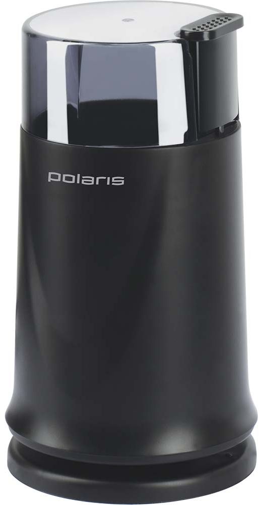 Polaris PCG 1317 кофемолка007568 Polaris PCG 1317 кофемолка007568Кофемолка Polaris PCG 1317 - простой и удобный прибор, предназначенный для измельчения кофейных зерен, а также орехов, специй, приготовления сахарной пудры и другого.Мощность прибора составляет 170 Вт, чегохватит, чтобы быстро перемолоть до 70 граммов кофейных зерен за считанные секунды, а для более мелкой степени помола прибор имеет импульсный режим работы.Ножи выполнены из высококачественной нержавеющей стали, корпус имеет приятное пластиковое покрытие.Кофемолка обладает защитой от случайного включения при незакрытой крышке.
