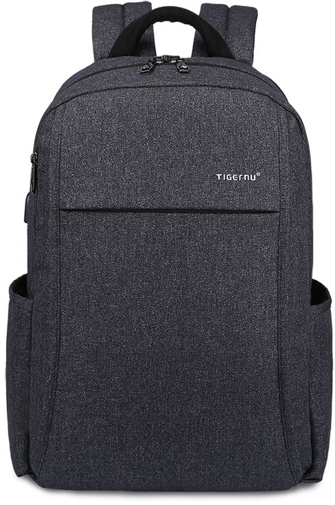 Tigernu T-B3221, Dark Grey рюкзак для ноутбука 15T-B3221 Tigernu T-B3221, Dark Grey рюкзак для ноутбука 15T-B3221Рюкзак Tigernu T-B3221 отлично подойдет для работы, учебы или путешествий. Сделан из высокопрочного, водоотталкивающего материала. Довольно легкий. Отделение для ноутбука и планшета со вставкой из защитной пены, которое защитит ваши устройства от царапин и других повреждений. S-образная конструкция спинки с воздухопроницаемой губкой обеспечивает идеальную мягкую посадку. Основное отделение с двойной молнией (защита от кражи). Эластичная протяжка для ручек чемоданов. USB вход для зарядки гаджетов (смартфон, планшет). Передняя стягивающая застежка.