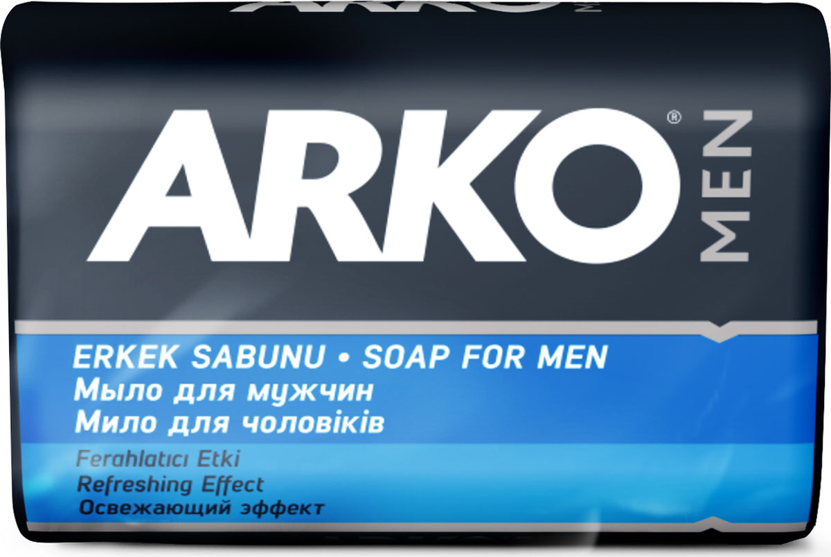 Arko Men Мыло для мужчин 90г80063151 Arko Men Мыло для мужчин 90г80063151Мыло Arko Men. Экономичное, традиционное средство личной гигиены и ухода за кожей, разработанное специально для мужчин.