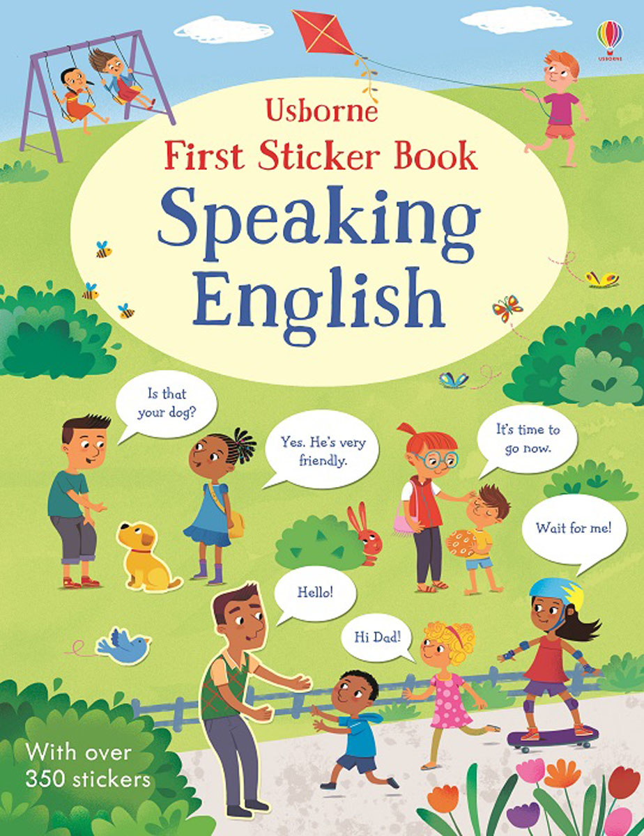 First Sticker Book Speaking English