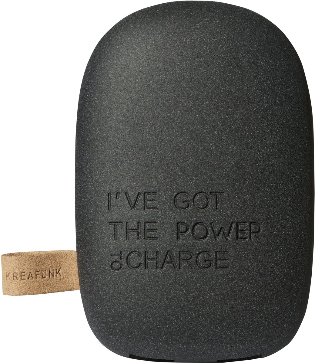 Kreafunk toCHARGE, Black внешний аккумулятор