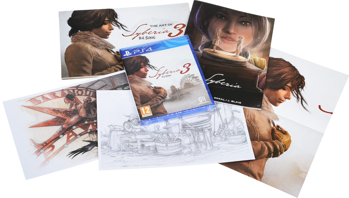 Сибирь 3. Коллекционное издание (PS4)