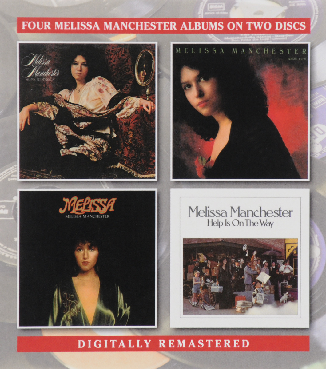 Melissa Manchester. Home To Myself / Bright Eyes / Melissa / Help Is On The Way (2 CD)