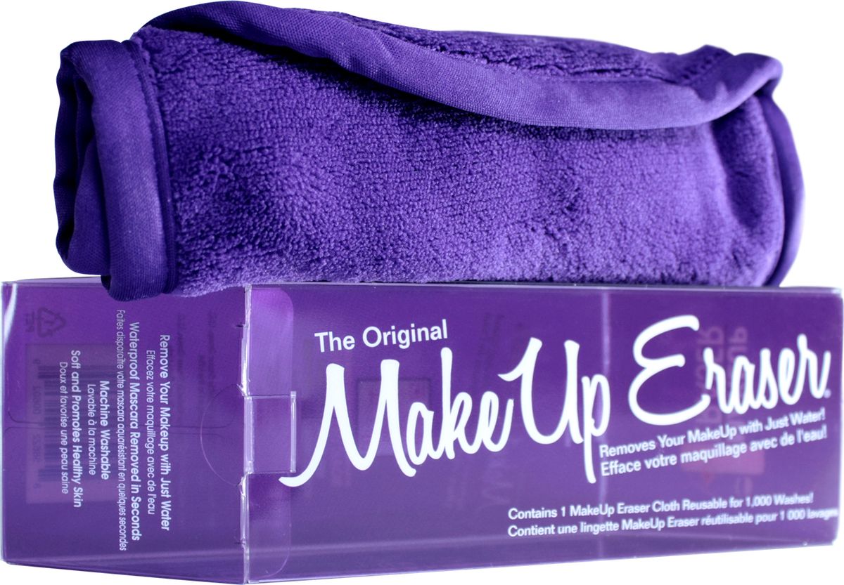 MakeUp Eraser салфетка для снятия макияжа фиолетовая