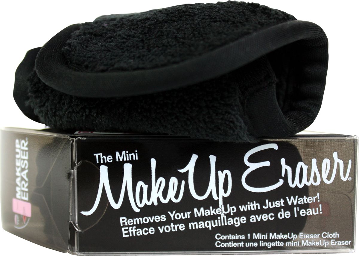 MakeUp Eraser мини-салфетка для снятия макияжа черная