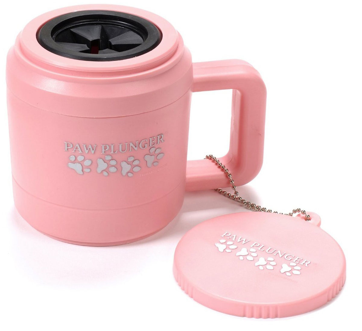 Лапомойка Paw Plunger, малая, цвет: розовый18779 Лапомойка Paw Plunger, малая, цвет: розовый18779Лапомойка Paw Plunger - это уникальное по своей простоте устройство, которое позволит сохранить в чистоте вашу квартиру и собаку даже после самых активных прогулок в грязную погоду. Лапомойка Paw Plunger поможет вам забыть о грязных следах на полу и в ванной комнате. Лапомойка предельно проста в использовании: вам понадобиться только вода и при желании небольшое количество средства для мытья лап.