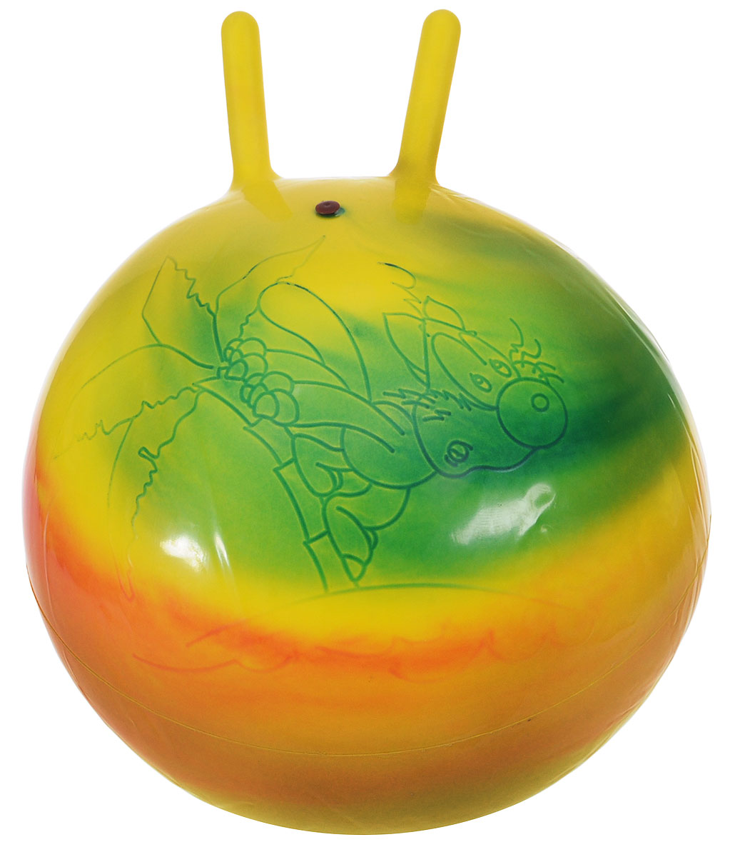 Stantoma Игрушка-попрыгун Мяч с рогами цвет мультиколор 45 см