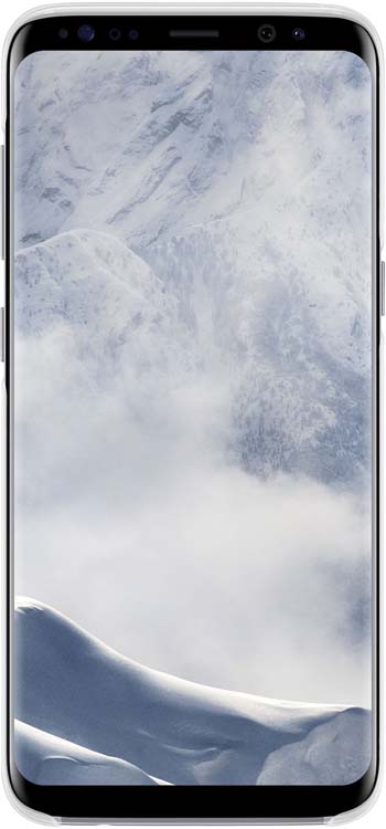 Samsung EF-QG950C Clear Cover чехол для Galaxy S8, SilverEF-QG950CSEGRU Samsung EF-QG950C Clear Cover чехол для Galaxy S8, SilverEF-QG950CSEGRUSamsung EF-QG950C Clear Cover - прозрачная накладка на заднюю крышку смартфона Samsung Galaxy S8. Тонкий чехол практически не увеличивает размеров смартфона, сохраняя его оригинальный внешний вид и защищая от пыли, грязи и повреждений. Оснащен необходимыми отверстиями под порты и камеру.
