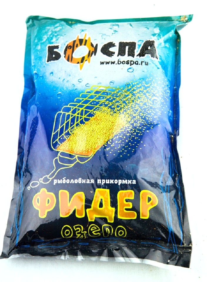 Прикормка Боспа Стандарт. Фидер Озеро, 800 гСтанд/Пак/800/ФДО Прикормка Боспа Стандарт. Фидер Озеро, 800 гСтанд/Пак/800/ФДОСостав прикормки Боспа Стандарт. Фидер Озеро специально разработан для донной ловли. Это состав с добавлением ароматики клубники и аттрактанта рыбная мука. Они имеют оптимально подобранные компоненты, которые способствуют хорошей клейкости прикормки. Благодаря этому прикорм постепенно вымывается из кормушки, образует равномерное поле для кормления, позволяет увеличить продолжительность клева.Вес пакета: 800 г.