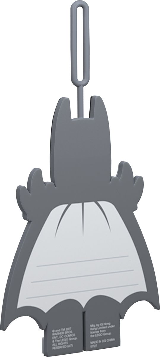 Бирка для багажа LEGO Batman Movie "Glam Rocker Batman". 51746