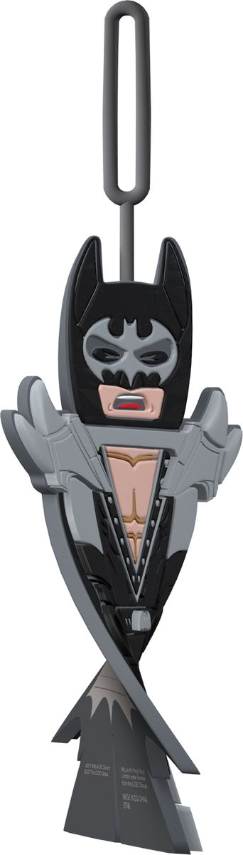 Бирка для багажа LEGO Batman Movie "Glam Rocker Batman". 51746