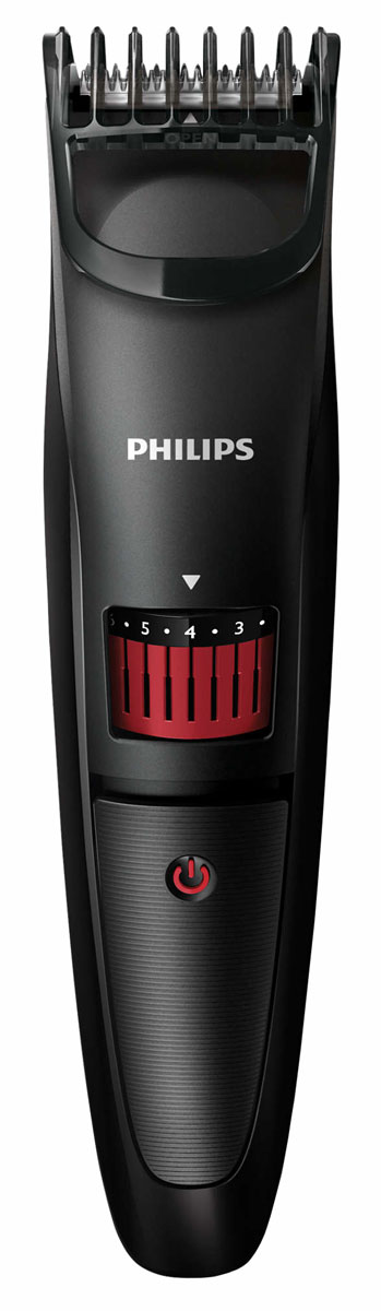 Philips QT4005/15 триммер для бороды с 20 установками длиныQT4005/15 Philips QT4005/15 триммер для бороды с 20 установками длиныQT4005/15Создавайте стильные образы с помощью триммера для бороды Philips QT4005/15. Точное подравнивание от 0,5 мм до 10 мм.Просто поверните колесико для выбора и фиксации нужной установки длины: от установки для трехдневной щетины 0,5 мм до длинной бороды 10 мм (шаг 0,5 мм).Идеальное подравнивание и защита кожи день за днем. Стальные лезвия триммера всегда остаются такими же острыми, как и в первый день использования: они затачиваются самостоятельно, слегка касаясь друг друга во время работы прибора.Лезвия всегда остаются очень острыми и гарантируют быструю и аккуратную стрижку, а закругленные края и гребни предотвращают раздражение кожи.Работа только от аккумулятора. До 45 минут автономной работы после 10 часов зарядки.Удобно держать и использовать — конструкция прибора позволяет обрабатывать даже труднодоступные участки.Для удобства при очистке снимите головку и промойте под струей воды. Прежде чем снова прикрепить к прибору, полностью просушите ее.
