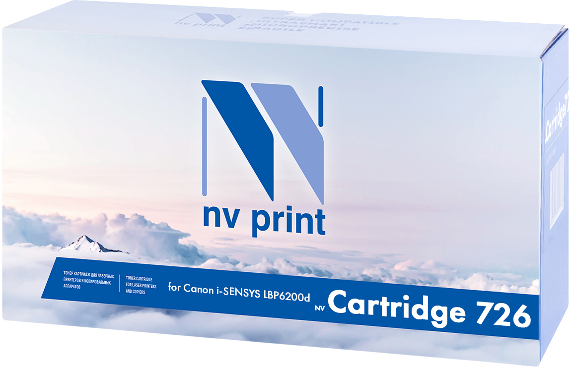 NV Print 726, Black тонер-картридж для Canon i-SENSYS LBP 6200dNV-726 NV Print 726, Black тонер-картридж для Canon i-SENSYS LBP 6200dNV-726Совместимый лазерный картридж NV Print 726 для печатающих устройств Canon - это альтернатива приобретению оригинальных расходных материалов. При этом качество печати остается высоким. Тонер-картридж NV Print 726 спроектирован и разработан с применением передовых технологий, наилучшим образом приспособлен для эффективной работы печатного устройства. Все компоненты оптимизируют процесс печати и идеально сочетаются в течение всего времени работы, что дает вам неизменно качественные результаты при использовании вашего лазерного принтера.