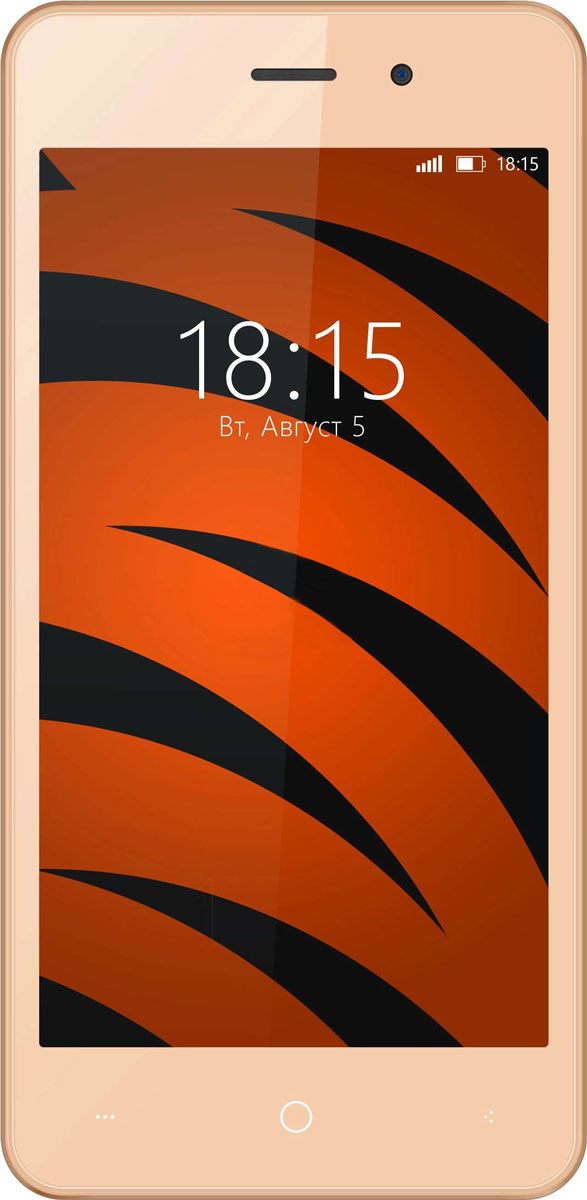 BQ 4526 Fox, Champagne Gold46613549 BQ 4526 Fox, Champagne Gold46613549BQ 4526 Fox предлагает пользователю эффективно функционирующую операционную систему и быструю работу всех современных программ в паре с мощностью четырехъядерного процессора, а так же технологии Dual SIM для легкого разделения рабочего и личного пространства.BQ 4526 Fox станет хорошим устройством для людей, которые ищут оптимальный баланс между простотой использования и быстродействием ОС. Смартфон оснащен четырехъядерным процессором с тактовой частотой 1,2 Ггц, что позволяет ему выполнять поступающие запросы легко и стремительно. Благодаря 1 ГБ оперативной и 8 ГБ встроенной памяти вы сможете играть в любимые игры, в полной мере задействовать многозадачность устройства и наслаждаться медиа-контентом на 4,5-дюймовом дисплее. В BQ 4526 Fox установлены две камеры с разрешением 2 и 5-мегапикселей. Оптика поможет сфотографировать необходимые документы или осуществить видеозвонок. Смартфон сертифицирован EAC и имеет русифицированный интерфейс меню и Руководство пользователя.