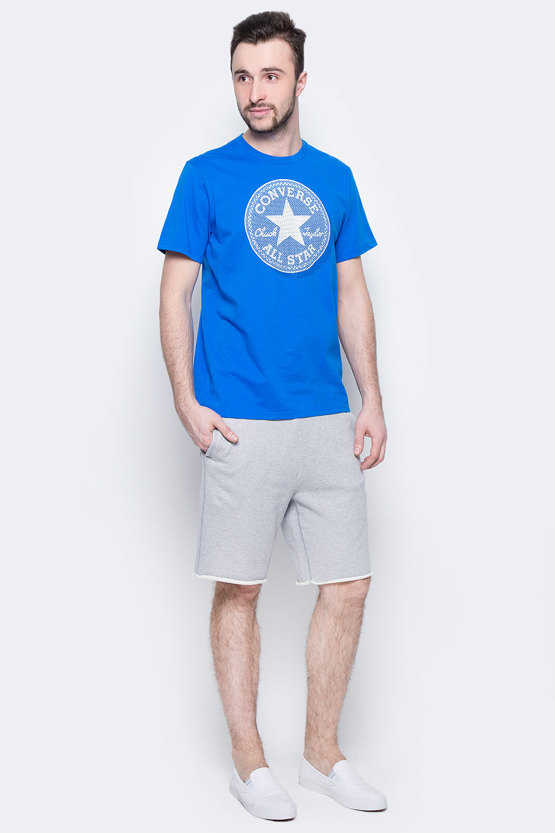 Шорты мужские Converse Knitted Mens Short, цвет: серый. 10003347022. Размер L (50)10003347022 Шорты мужские Converse Knitted Mens Short, цвет: серый. 10003347022. Размер L (50)10003347022Трикотажные шорты Converse изготовлены из натурального хлопка. Модель с врезными карманами на завязках, сзади маленький карман для мелочи.