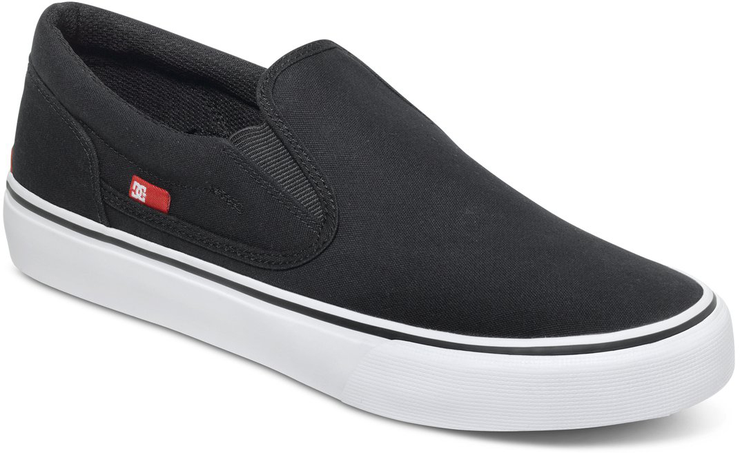 Слипоны мужские DC Shoes Trase Slip-On Tx, цвет: черный. ADYS300184-BKW. Размер 8.5D (41)ADYS300184-BKW Слипоны мужские DC Shoes Trase Slip-On Tx, цвет: черный. ADYS300184-BKW. Размер 8.5D (41)ADYS300184-BKWМодные слипоны от DC Shoes заинтересуют вас своим дизайном с первого взгляда! Эластичные вставки по бокам обеспечивают идеальную посадку модели на ноге.Подошва очень легкая и гибкая. Рифление на подошве гарантирует идеальное сцепление с поверхностью. Стильные слипоны займут достойное место в вашем гардеробе.