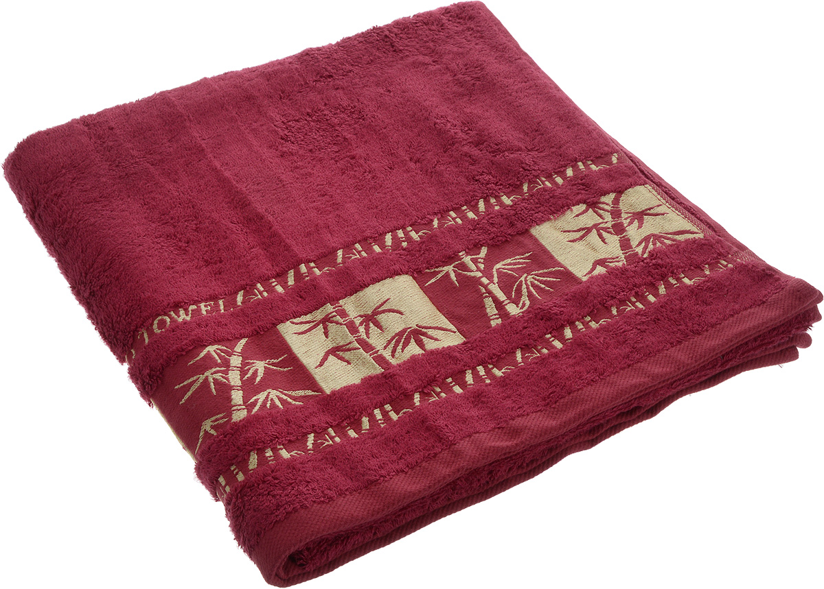 Полотенце Brielle Bamboo Gold, цвет: бургунди, 70 х 140 см1213 Полотенце Brielle Bamboo Gold, цвет: бургунди, 70 х 140 см1213Полотенце Brielle Bamboo Gold выполнено из бамбука с содержанием хлопка. Изделие очень мягкое, оно отлично впитывает влагу, быстро сохнет, сохраняет яркость цвета и не теряет формы даже после многократных стирок. Одна из боковых сторон оформлена оригинальной вышивкой. Полотенце Brielle Bamboo Gold очень практично и неприхотливо в уходе. Оно послужит приятным подарком.