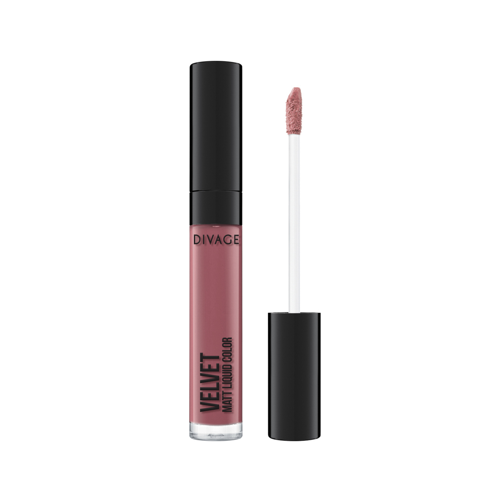 Divage Жидкая Матовая Губная Помада Liquid Matte Lipstick - Тон Velvet № 03013964 Divage Жидкая Матовая Губная Помада Liquid Matte Lipstick - Тон Velvet № 03013964Жидкая матовая помада VELVET имеет легкую матовую невесомую текстуру, которая позволяет создать потрясающий соблазнительный бархатистый эффект. Удобный аппликатор делает нанесение максимально комфортным и позволяет распределить помаду идеально ровно.