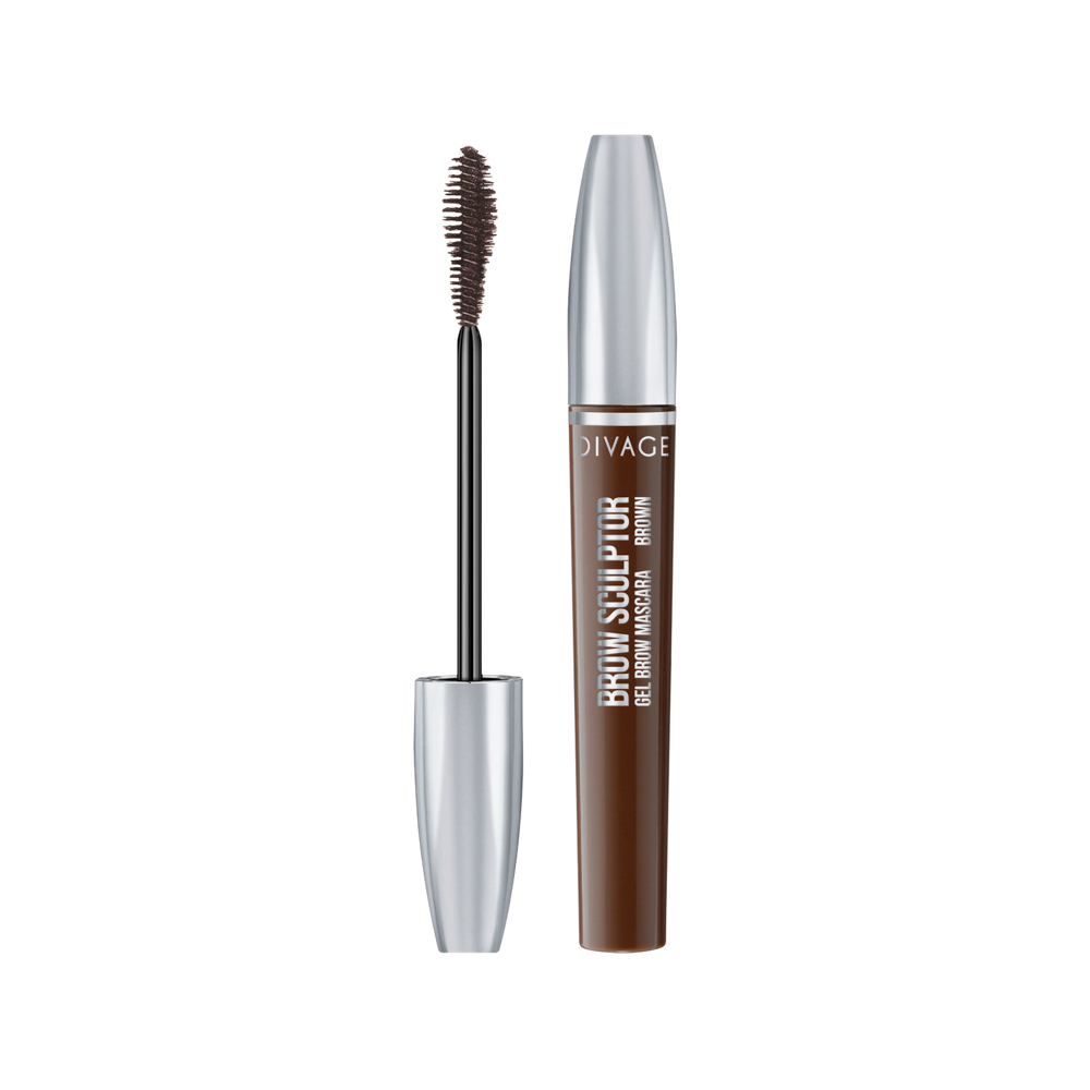 Divage Тушь Для Бровей Brow Sculptor Gel Brown - Товар № 01014046 Divage Тушь Для Бровей Brow Sculptor Gel Brown - Товар № 01014046Брови были и остаются безусловным трендом в макияже. Каждая девушка сегодня стремиться иметь совершенную форму и цвет бровей, поэтому DIVAGE представляет тебе универсальную тушь для бровей BROW SCULPTUR для создания идеальных бровей. Скульптор представляет собой цветной гель с удобной щеточкой специальной формы. Гель тщательно прокрашивает и укладывает непослушные волоски бровей, делая их естественными и ухоженными. Специальная щеточка помогает в создании необходимой формы бровей. Благодаря входящим в состав витаминам Е и С, и алоэ вера, тушь обладает увлажняющими, смягчающими и антибактериальными свойствами. Пользоваться тушью для бровей просто и удобно - одним движением щеточки наноси её вдоль линии роста бровей, аккуратно прокрашивая все волоски. Тушь устойчиво держится в течение всего дня, не осыпаясь и не размазываясь. С тушью для бровей BROW SCULPTOR твои брови более объемные, четкие и естественные.