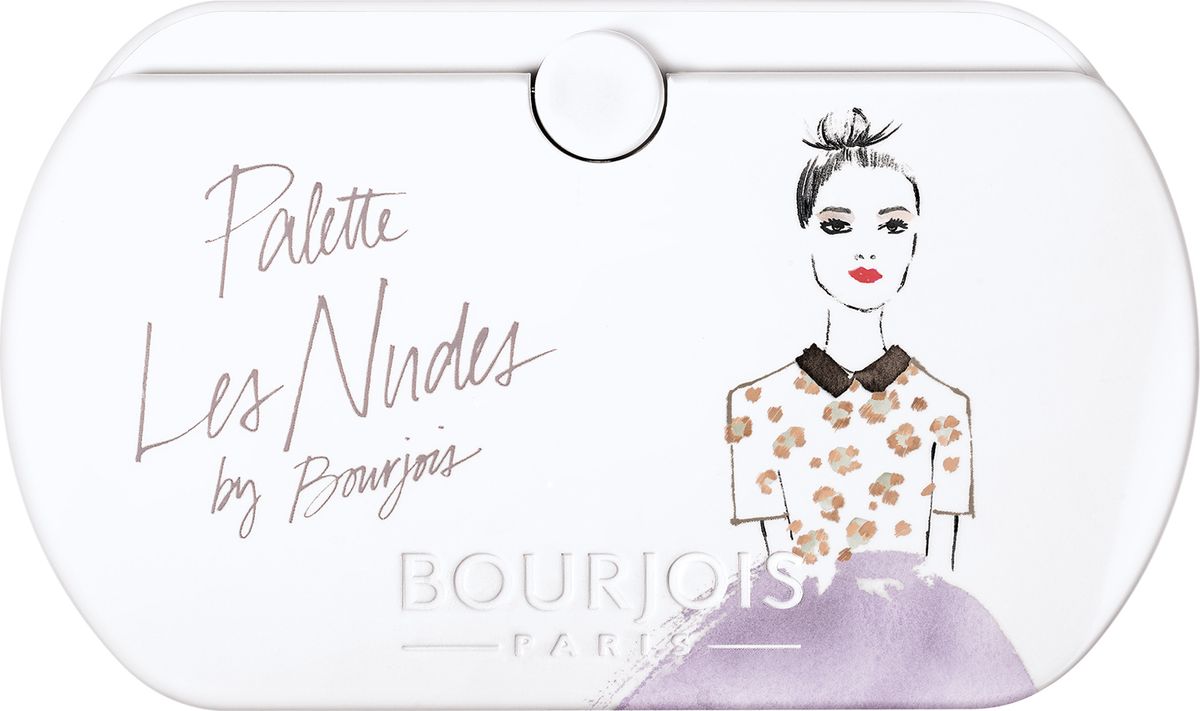 Bourjois Палетка Теней Palette Тон 0129199153001 Bourjois Палетка Теней Palette Тон 0129199153001Кремово-пудровая текстура. 8 глубоких оттенков в 1 палетке.
