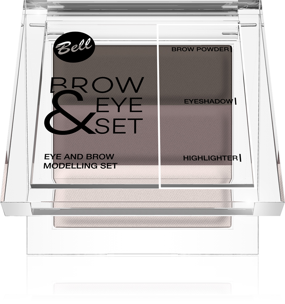 Bell Набор Для Моделирования Бровей И Глаз Brow And Eye Modelling Set Тон 03