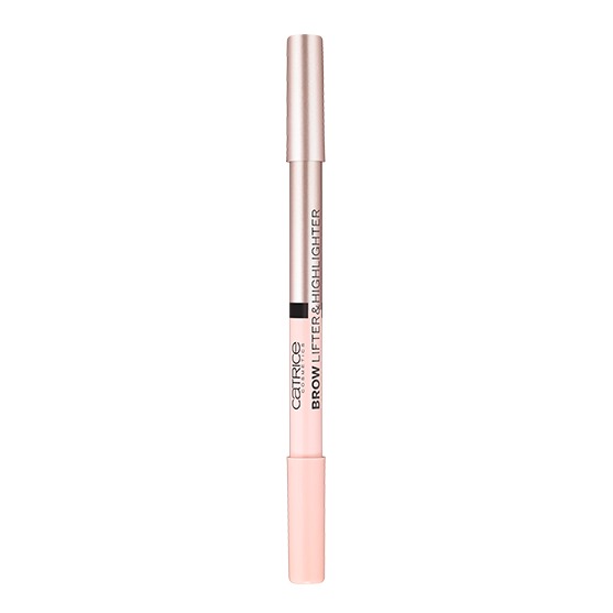 Catrice Хайлайтер в карандаше 2 в1 Brow Lifter & Highlighter 2в1 4,2 гр56263 Catrice Хайлайтер в карандаше 2 в1 Brow Lifter & Highlighter 2в1 4,2 гр56263Идеальное средство два-в-одном для макияжа глаз и бровей. Карандаш объединяет в себе два хайлайтера с различными эффектами: матовый для визуальной коррекции бровей и шиммерный для расставления световых акцентов.