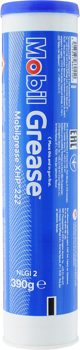 Смазка автомобильная Mobil Mobilgrease XHP 222, 390 г153553 Смазка автомобильная Mobil Mobilgrease XHP 222, 390 г153553Пластичная смазка Mobil Mobilgrease XHP 222 специально разработана для защиты техники, эксплуатируемой в очень тяжелых условиях распыления воды, больших сдвигов и нагрузок, а также высоких температур.Смазка создана на основе литиевого комплекса с добавлением 5 % дисульфида молибдена для применения в пальцах ковшей, шарнирных пальцах и тяжелонагруженных узлах шасси. Она обладают следующими преимуществами:- превосходная защита оборудования в тяжелых условиях эксплуатации;- исключительная устойчивость к вымыванию водой и распылению воды;- отличные противозадирные и противоизносные свойства.Товар сертифицирован.