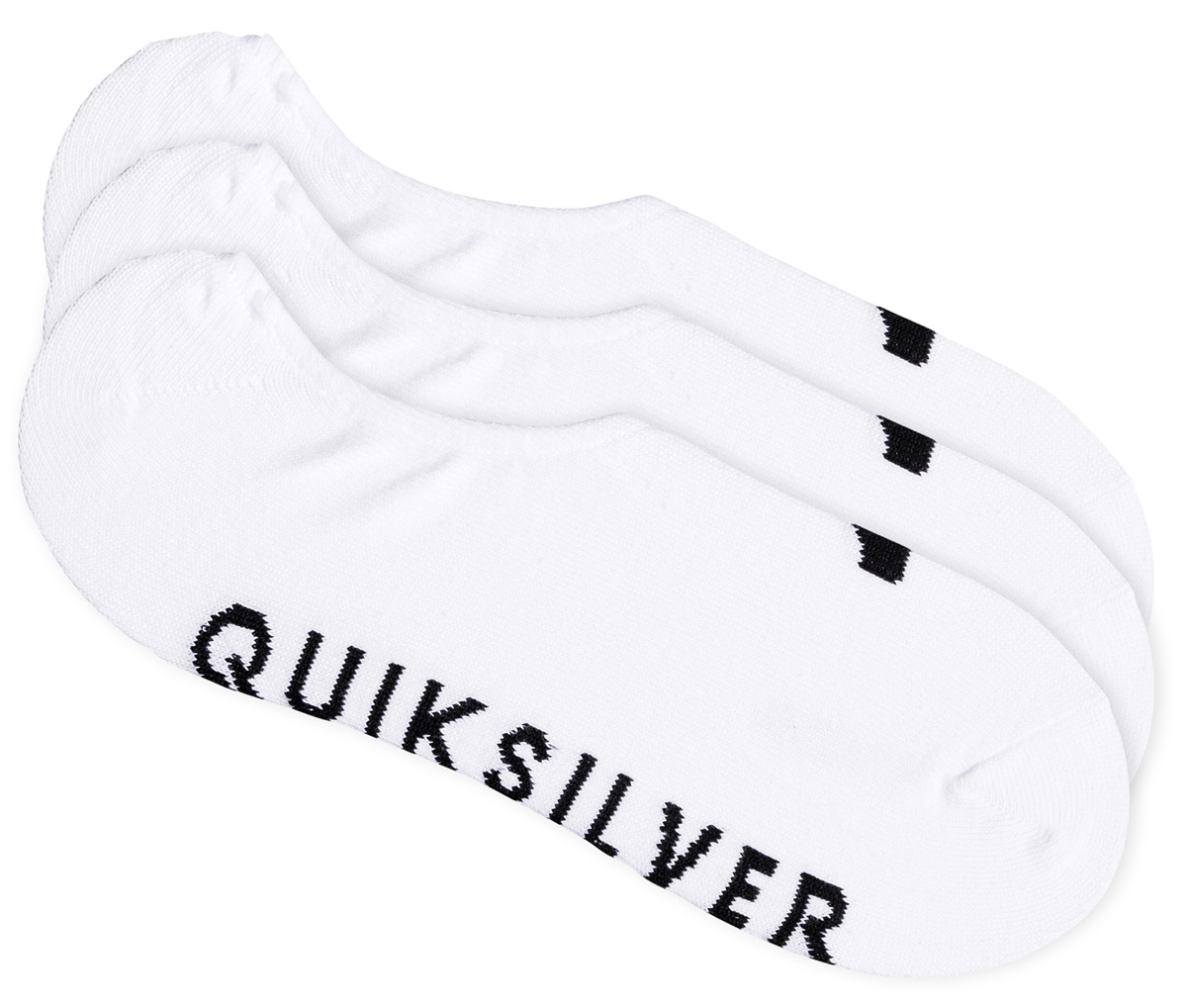 Носки мужские Quiksilver No Show Pack, цвет: белый, 3 пары. EQYAA03484-WBB0. Размер 8/11 (41/44)EQYAA03484-WBB0 Носки мужские Quiksilver No Show Pack, цвет: белый, 3 пары. EQYAA03484-WBB0. Размер 8/11 (41/44)EQYAA03484-WBB0Мужские носки Quiksilver изготовлены из хлопка с добавлением полиэстера и эластана. Укороченная модель хорошо держит форму и обладают повышенной воздухопроницаемостью.