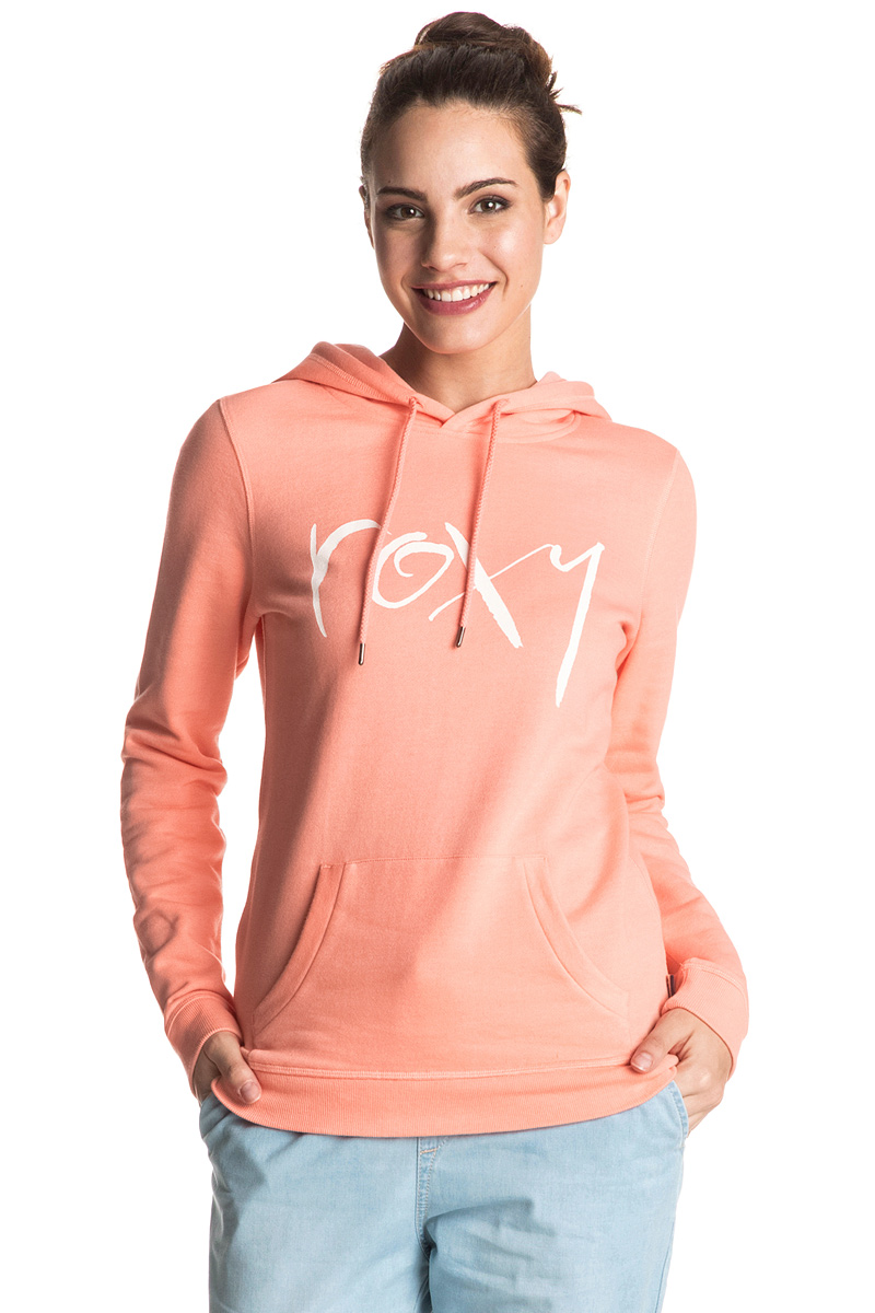 Худи женское Roxy Cruiser Nights, цвет: коралловый. ERJFT03460-MCZ0. Размер 40 (XS)ERJFT03460-MCZ0 Худи женское Roxy Cruiser Nights, цвет: коралловый. ERJFT03460-MCZ0. Размер 40 (XS)ERJFT03460-MCZ0Худи Roxy Cruiser Night изготовлено из хлопка с добавлением полиэстера. Модель с капюшоном и длинными рукавами оформлена надписью. По краю капюшона проходит затягивающийся шнурок. Спереди расположен удобный карман-кенгуру. На рукавах предусмотрены эластичные манжеты. Низ изделия дополнен трикотажной резинкой.