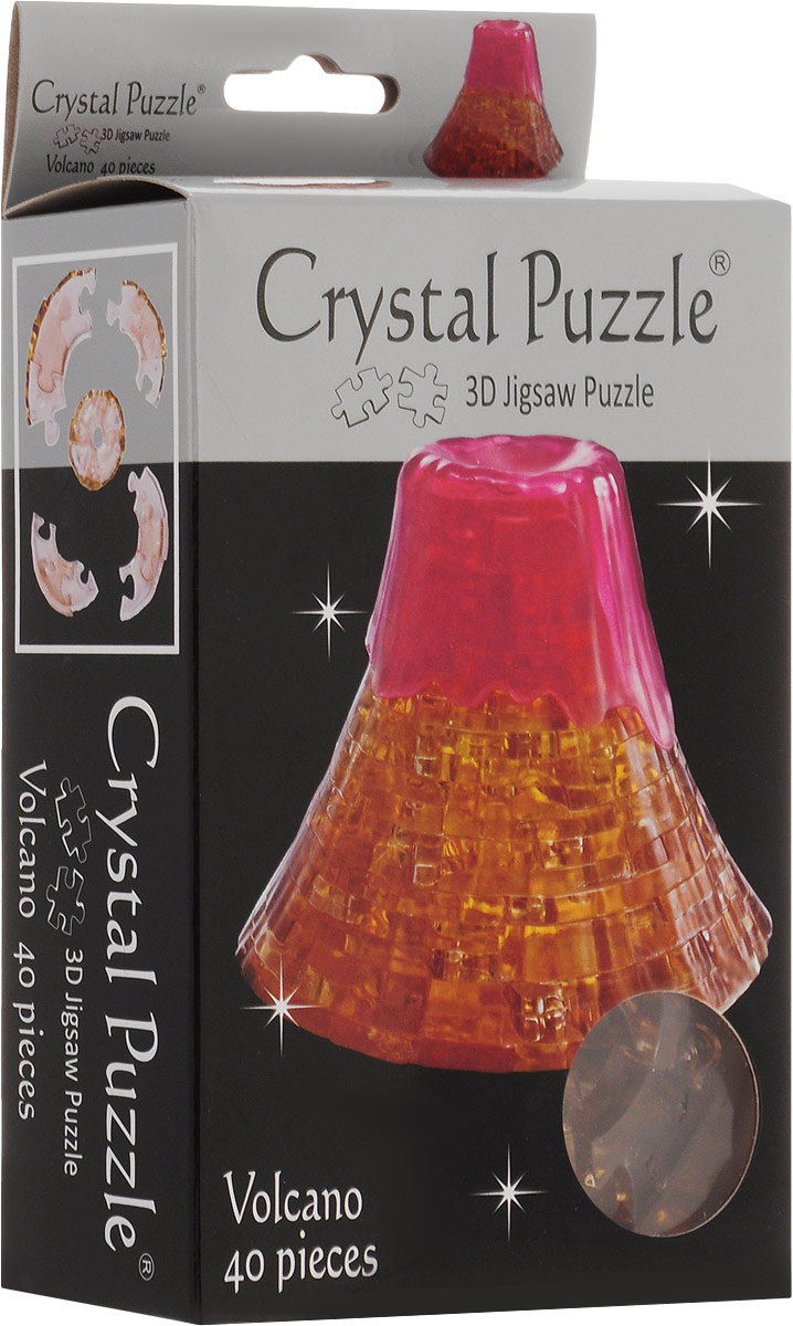 Crystal Puzzle 3D головоломка Вулкан