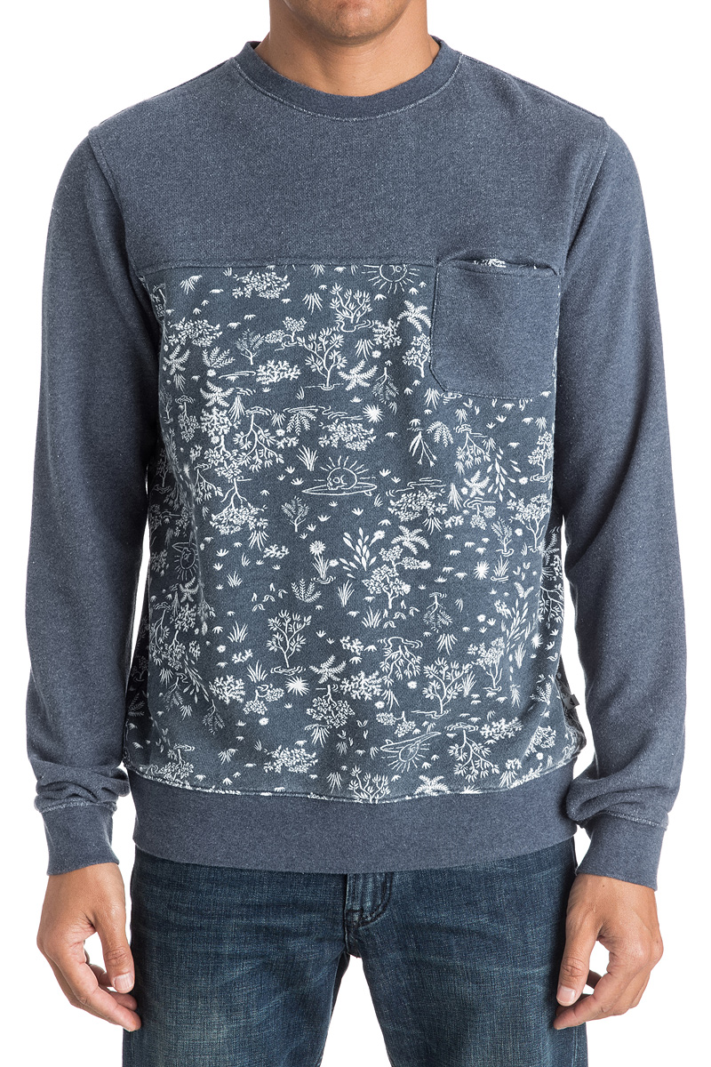 Джемпер мужской Quiksilver, цвет: серый. EQYFT03548-BYJH. Размер XXL (56)EQYFT03548-BYJH Джемпер мужской Quiksilver, цвет: серый. EQYFT03548-BYJH. Размер XXL (56)EQYFT03548-BYJHМужской джемпер Quiksilver с длинными рукавами изготовлен из качественного смесового материала. Модель с круглой горловиной дополнена на груди накладным карманом. Низ изделия и рукава оформлены эластичными резинками.
