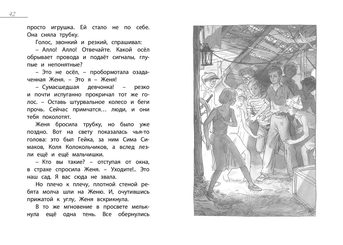 Тимур и его команда иллюстрации к книге