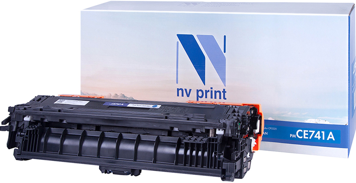 NV Print CE741AC, Cyan тонер-картридж для HP Color LaserJet CP5220NV-CE741AC NV Print CE741AC, Cyan тонер-картридж для HP Color LaserJet CP5220NV-CE741ACСовместимый лазерный картридж NV Print CE741AC для печатающих устройств HP - это альтернатива приобретению оригинальных расходных материалов. При этом качество печати остается высоким. Картридж обеспечивает повышенную четкость изображения и плавность переходов оттенков и полутонов, позволяют отображать мельчайшие детали изображения.Лазерные принтеры, копировальные аппараты и МФУ являются более выгодными в печати, чем струйные устройства, так как лазерных картриджей хватает на значительно большее количество отпечатков, чем обычных. Для печати в данном случае используются не чернила, а тонер.