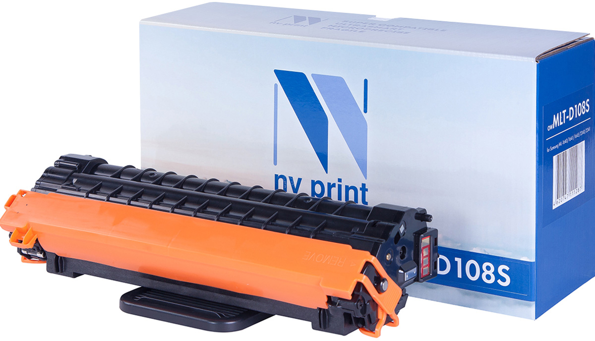 NV Print MLT-D108S, Black тонер-картридж для Samsung ML-1640/1641/1645/2240/2241