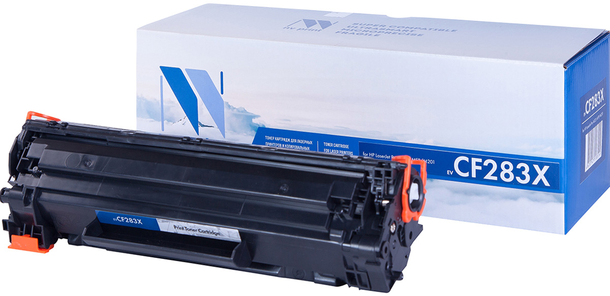 NV Print NV-CF283X, Black тонер-картридж для HP LaserJet Pro M225 MFP/M201