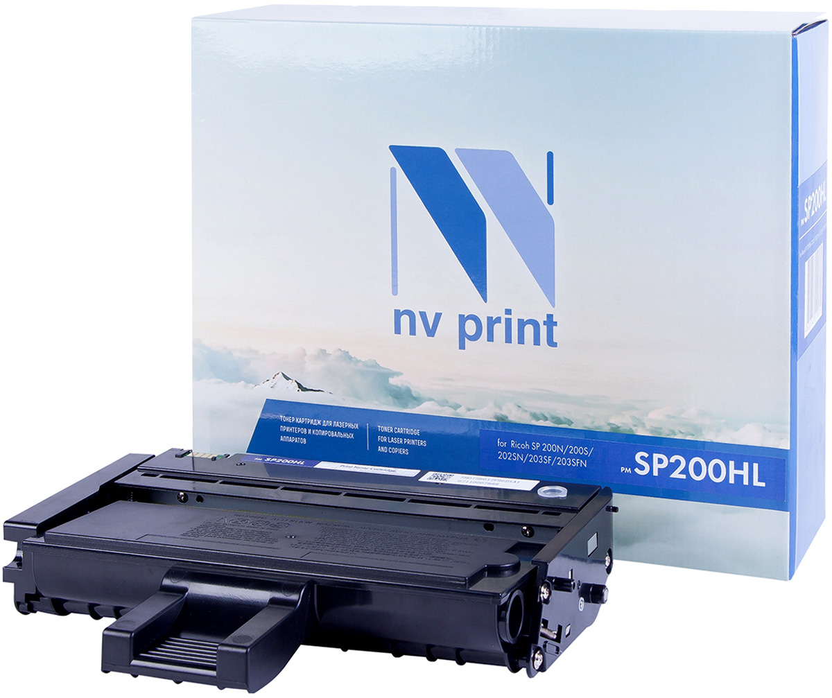NV Print NV-SP200HL, Black тонер-картридж для Ricoh SP-200N/200S/202SN/203SF/203SFN