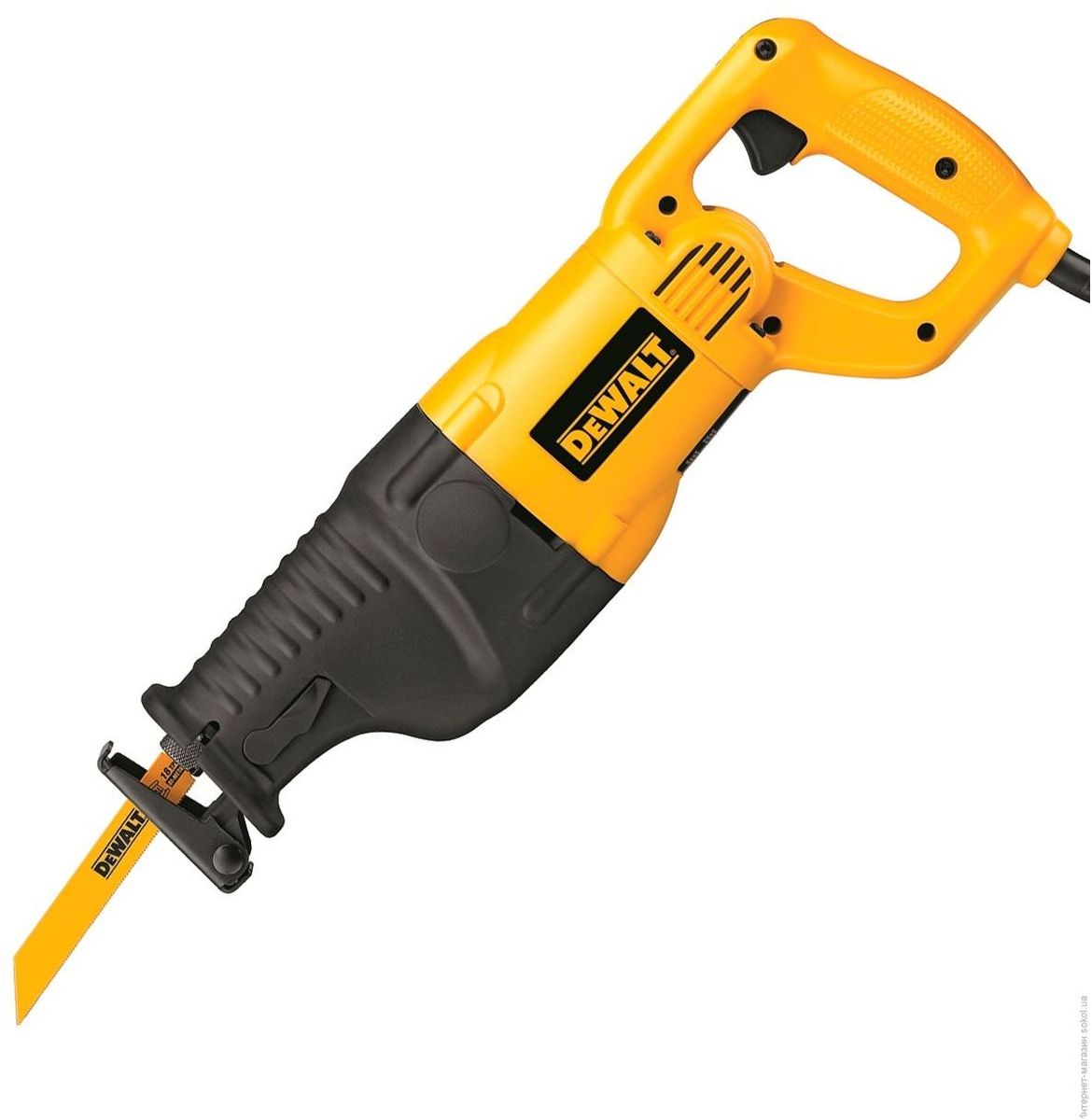Пила сабельная DeWalt. DW311KDW311K Пила сабельная DeWalt. DW311KDW311KДвигатель сабельной пилы DeWalt передает высокую мощность, необходимую для выполнения тяжелых работ. Вращательно-поступательное движение обеспечивает быстрое резание дерева. 0 – 2 600 ходов в минуту и величина хода 28 мм для быстрого и эффективного резания. Регулируемая без ключа подошва легко устанавливает глубину пропила и продлевает срок службы пилки. Зажим для пилок из нержавеющей стали без ключа для быстрой и легкой смены и надежного крепления пилки. Дисковый регулятор скорости позволяет оптимально адаптировать скорость к конкретному применению для повышения гибкости применения и удобства управления.Выходная мощность: 630 Вт. Величина хода: 28 мм. Макс. глубина пропила (Пластик): 160 мм. Держатель насадки: 4.0 мм. Высота: 60 мм. Уровень вибрации (дерево): 42452 м/с2. Погрешность вибрации: 42402 м/с2. Звуковое давление: 89 дБ(А). Погрешность давления создаваемого шума: 3 dB(A). Акустическая мощность: 100 дБ(А). Погрешность мощности создаваемого шума: 3 dB(A).