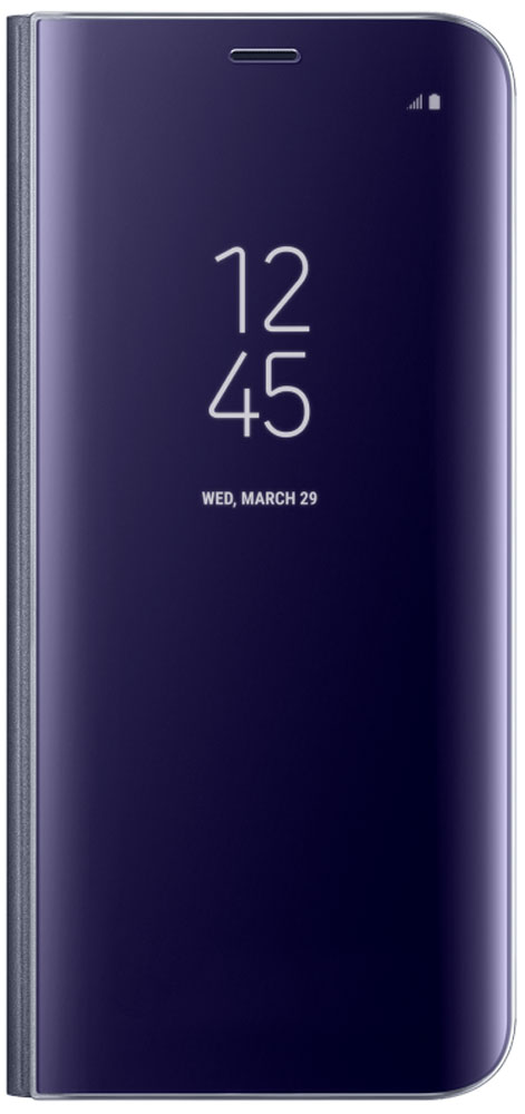 Samsung EF-ZG955C Clear View Standing чехол для Galaxy S8+, Violet