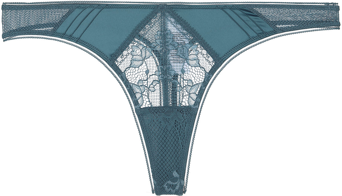 Трусы-тонг женские Calvin Klein Underwear, цвет: темно-бирюзовый. QF1772E_AO4. Размер S (44) цена Трусы-тонг женские Calvin Klein Underwear, цвет: темно-бирюзовый. QF1772E_AO4. Размер S (44) цены онлайн