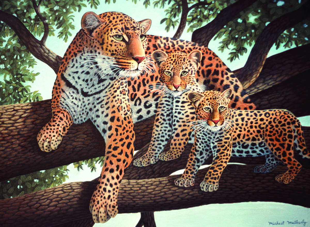 Royal & Langnickel Картина по номерам Африканский леопард