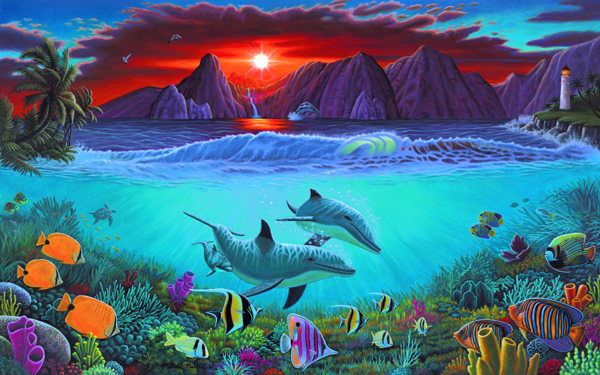 Royal & Langnickel Картина по номерам Жизнь океана