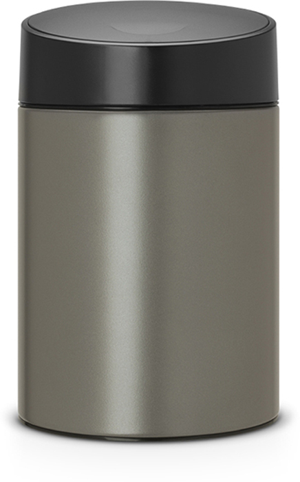 Бак мусорный Brabantia Slide Bin, цвет: платиновый, 5 л. 483141483141 Бак мусорный Brabantia Slide Bin, цвет: платиновый, 5 л. 483141483141Легко открывается движением одной руки, закрывается бесшумно и автоматически - уникальная система открывания / закрывания. Без соприкосновения с содержимым бака - крышка плавно поднимается и опускается. Настенное или напольное использование - в комплекте простой в установке опорный кронштейн. Бак снимается с настенного кронштейна для тщательной очистки стены. Удобная очистка - съемное пластиковое ведро. Предохранение пола от повреждений - пластиковый защитный обод. Всегда опрятный вид - идеально подходящие по размеру мешки PerfectFit (размер B).