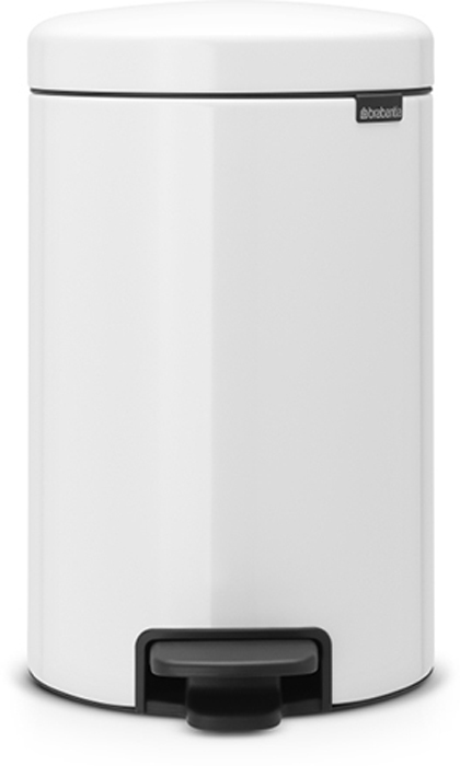 Бак мусорный Brabantia NewIcon, с педалью, цвет: белый, 12 л. 113864113864 Бак мусорный Brabantia NewIcon, с педалью, цвет: белый, 12 л. 113864113864Этот 12-литровый бак с педалью достаточно вместителен и при этом достаточно компактен для размещения под рабочим столом – отличное решение для кухни или гостиной. Бесшумный - плавное закрывание крышки и необыкновенно мягкий ход педали. Не пропускает запах - плотно прилегающая крышка. Устойчивый - специальное устройство, предотвращающее опрокидывание бака. Не повреждает пол - нескользящее основание. Удобная очистка - съемное внутреннее металлическое ведро. Бак удобно перемещать - специальная ручка в блоке крепления крышки. Всегда опрятный вид - в комплекте идеально подходящие по размеру мешки для мусора PerfectFit (размер C). Изготовлен на 40% из переработанных материалов, подлежит вторичной переработке вместе с упаковкой на 98%. Сертификат соответствия концепции регенерации Cradle to Cradle.